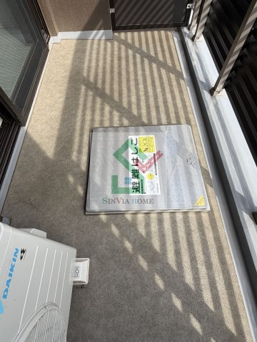プレミアムフラットひばりヶ丘駅前のバルコニー