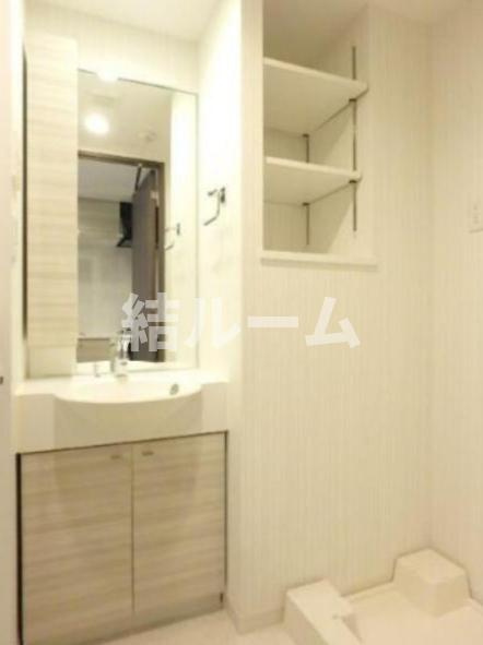 板橋区小茂根４丁目の賃貸マンションの洗面所