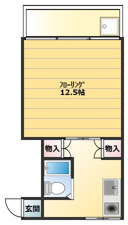 サイワイハイムの間取り