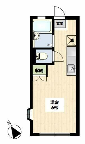 ライムフラットの間取り