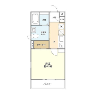 【間取り】 | アクシス船橋 | 間取りです。