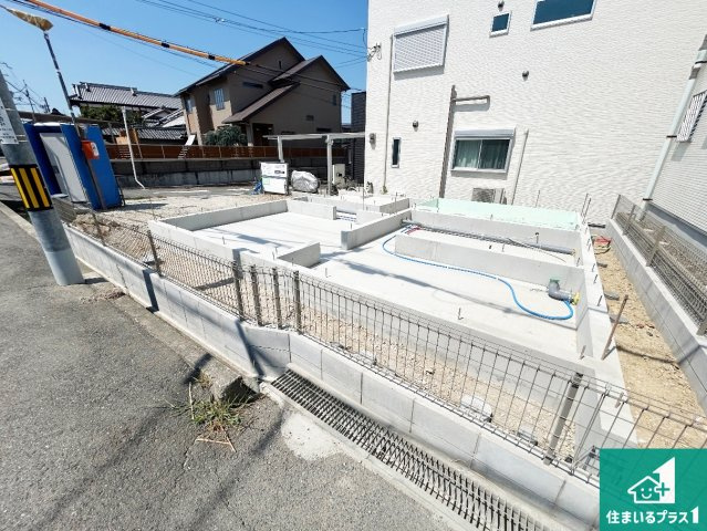 堺市中区深阪　第1期　新築一戸建ての外観|現在の進捗状況です！順調に作業進行中、完成が待ち遠しいです！詳細の間取り等、お気軽にお問い合わせください！