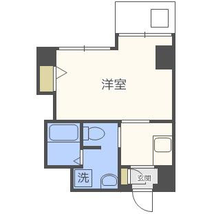 【間取り】 | メビウス玉造レジデンスⅠ