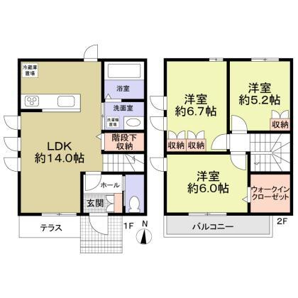 【間取り】 | ＩＬ　ＰＡＥＳＥ
