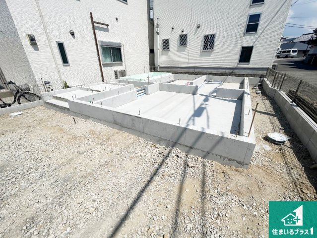 堺市中区深阪　第1期　新築一戸建ての外観|現在の進捗状況です！順調に作業進行中、完成が待ち遠しいです！詳細の間取り等、お気軽にお問い合わせください！