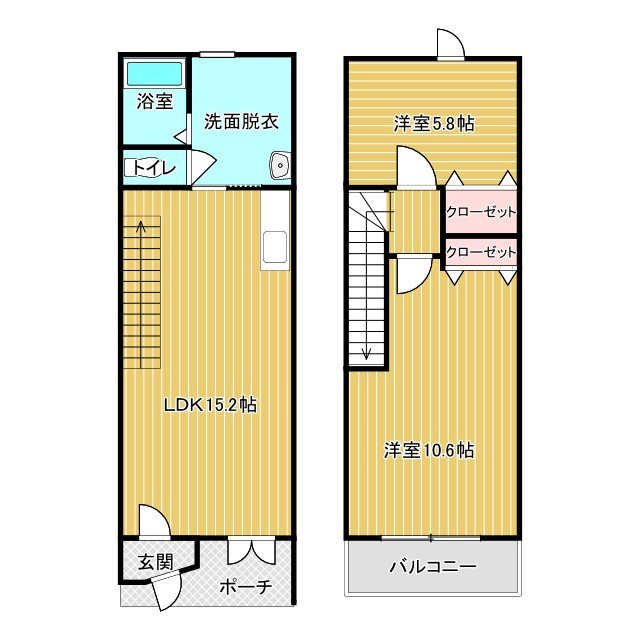ココ・コルテの間取り