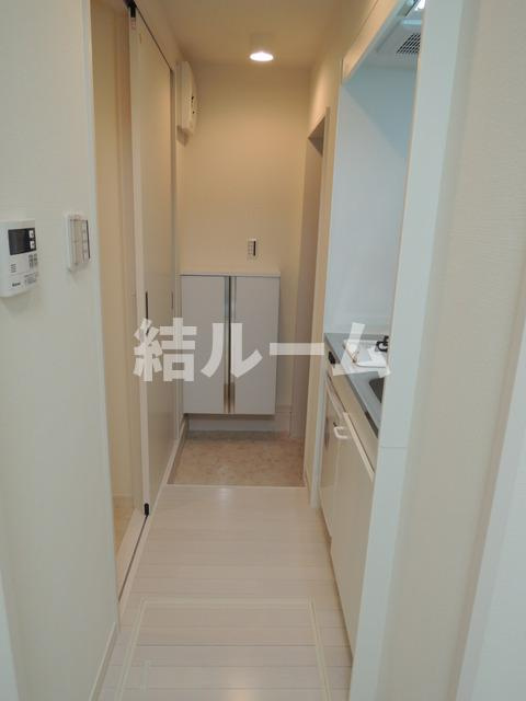 北区上十条２丁目のアパートの玄関