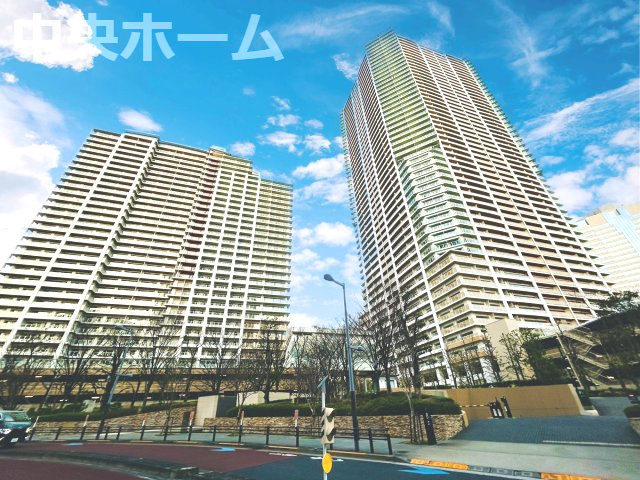 アーバンドックパークシティ豊洲タワーA棟の外観|2008年2月築。53階建てタワーマンション。ペットの飼育可能マンションです。