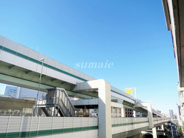 クレールアスカの展望|バルコニーからの景色です