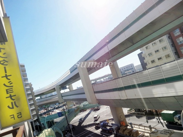 クレールアスカの展望|バルコニーからの景色です