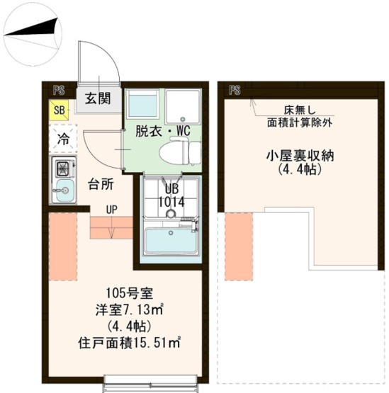 【間取り】 | ハーモニーテラス北加平町Ⅱ