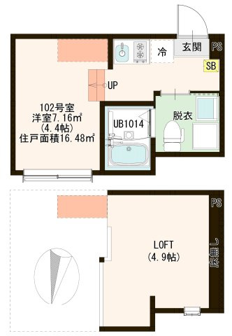 【間取り】 | ハーモニーテラス西亀有