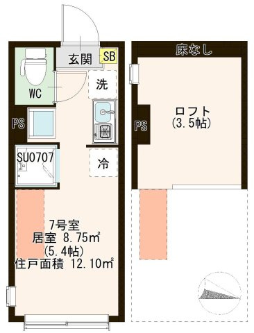 【間取り】 | ハーモニーテラス青戸Ⅱ