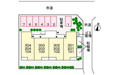 【駐車場】 | アベニール蕨