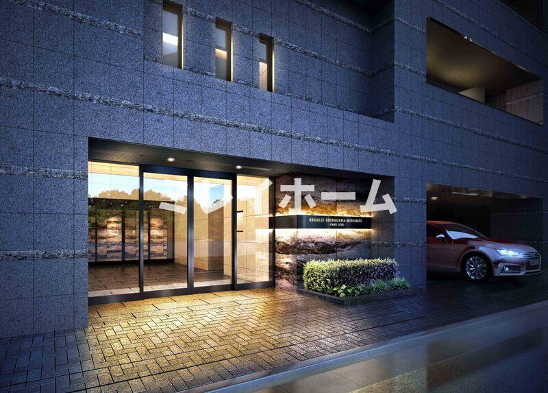 レガリス品川南大井パークサイドのエントランス