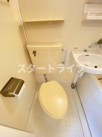 大阪市淀川区木川東３丁目の賃貸マンションのトイレ