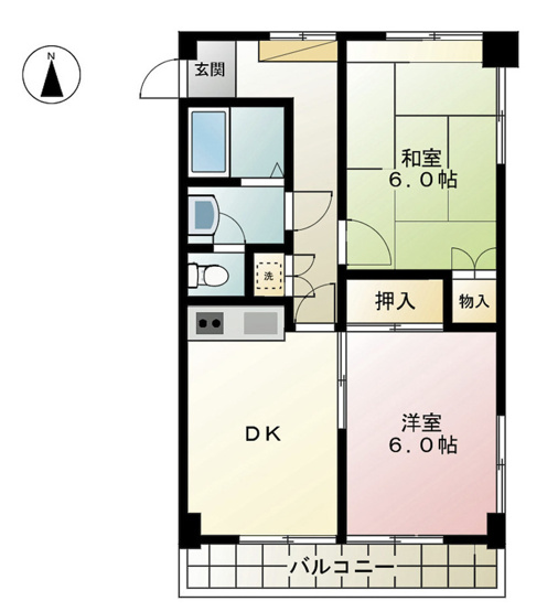 【間取り】 | 渡辺第一マンション