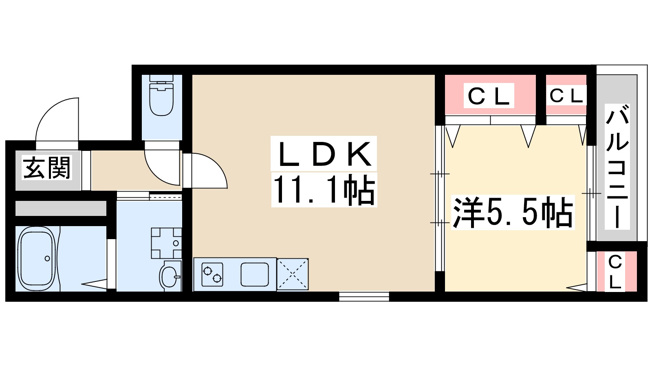 【間取り】 | フジパレス十三北2番館