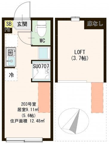 【間取り】 | ウイングMK綾瀬