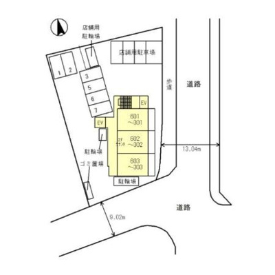 【区画図】 | Villa Izumi Chuo