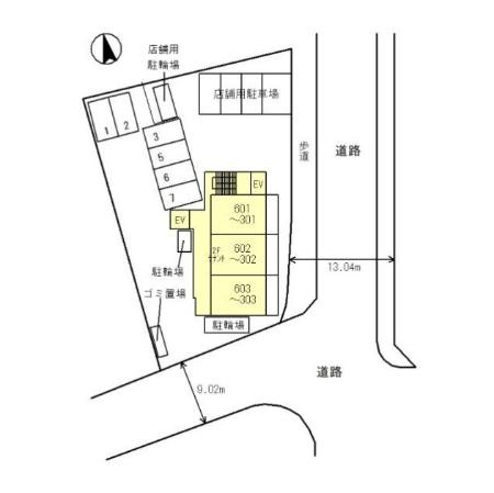 【区画図】 | Villa Izumi Chuo