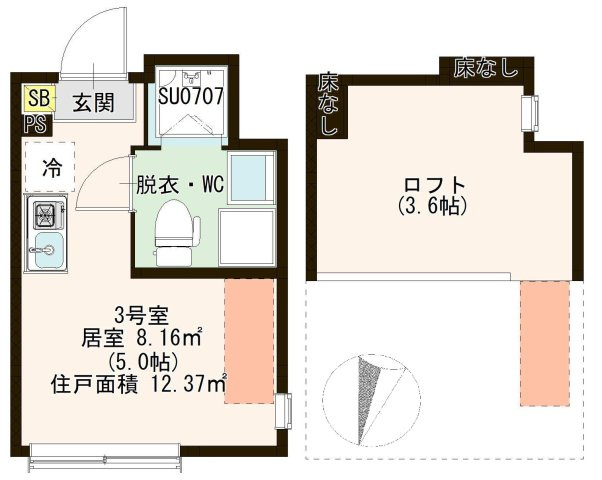 【間取り】 | ハーモニーテラス青戸Ⅱ