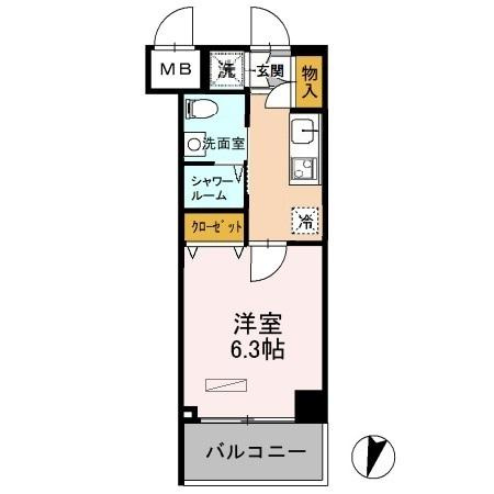 【間取り】 | カスタリア武蔵小杉