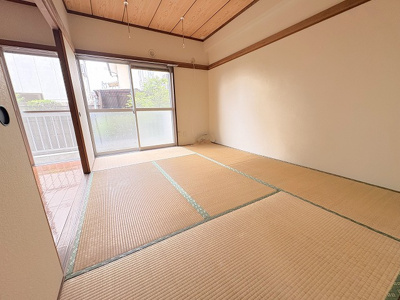 【和室】 | マンション築地 | 畳は入居前に表替えします。
