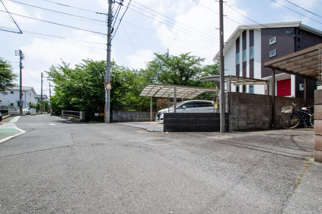 小金井市貫井南町4丁目の前面道路含む現地写真