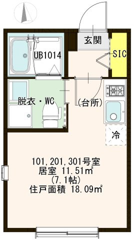 【間取り】 | ハーモニーテラス足立ⅩⅢ