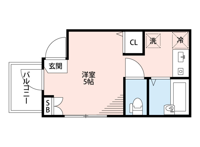 【間取り】 | Lys Blanc北千住
