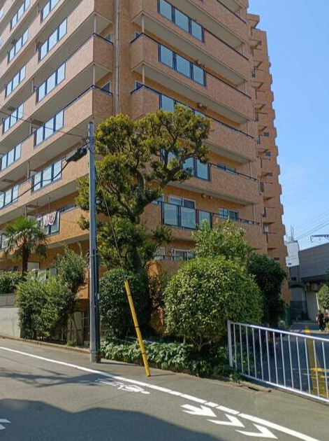 都立大イーストハイツの外観