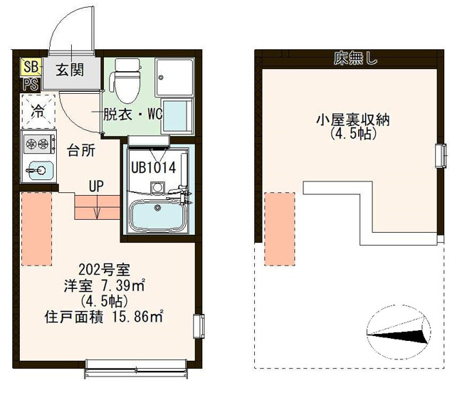 【間取り】 | ヴェール西新井