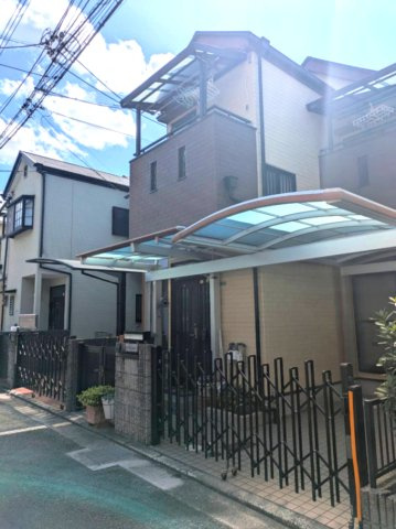 上大市四丁目　テラスハウスの外観|外観もきれいです
