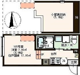 【間取り】 | ハーモニーテラス関原