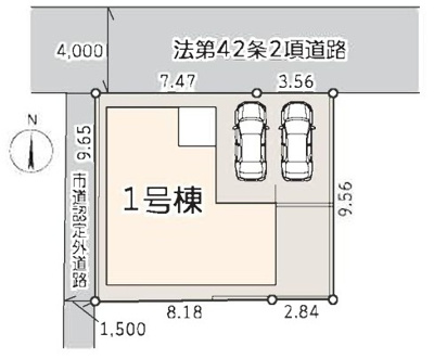 【区画図】 | 藤沢市羽鳥5丁目  新築戸建  全1棟
