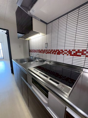 福岡市東区箱崎ふ頭３丁目の賃貸マンションのキッチン