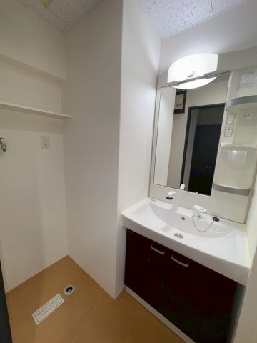 福岡市東区箱崎ふ頭３丁目の賃貸マンションの独立洗面台