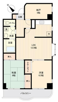 【間取り】 | ウィステリア冬木