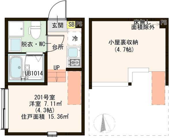 【間取り】 | 足立一丁目⑨A
