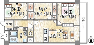 【間取り】 | ハイマート豊中 | 間取り