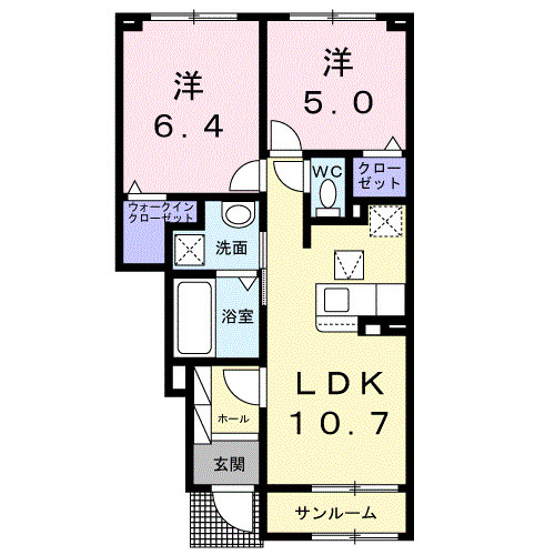 【間取り】 | トゥルース　Ｂ