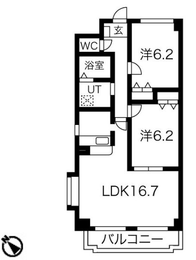 【間取り】 | プリミエール松園【名古屋市賃貸・インターネット無料】