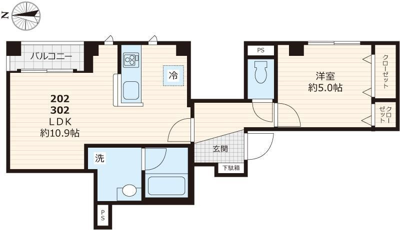 ステラ　アフィーテの間取り