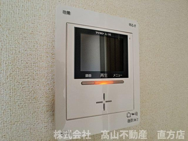 直方市大字感田のアパートのセキュリティ