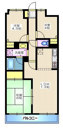 クオレ三軒茶屋の間取り|間取り図