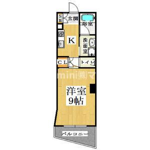 CITY　SPIRE美章園の間取り