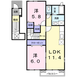 【間取り】 | サンライズ西出水Ⅱ | 【サンライズ西出水Ⅱ】