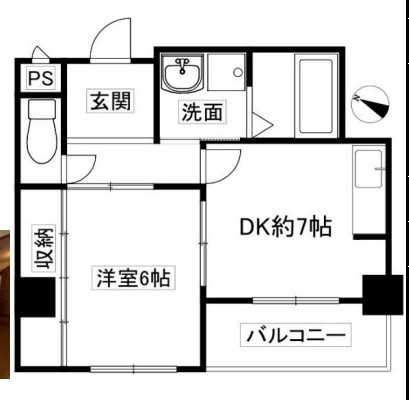 コート六甲鶴甲の間取り