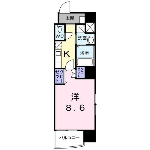 アブリル　横濱の間取り